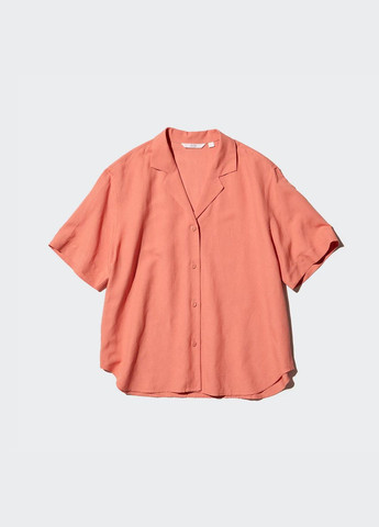 Помаранчева блуза Uniqlo