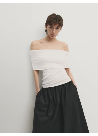 Топ из хлопка Massimo Dutti (375027986)