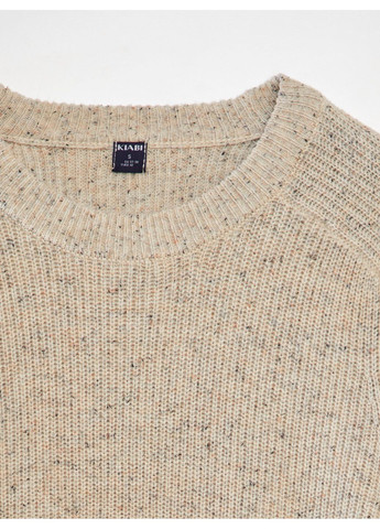 Молочний джемпер демісезон,молочний в візерунки, Kiabi