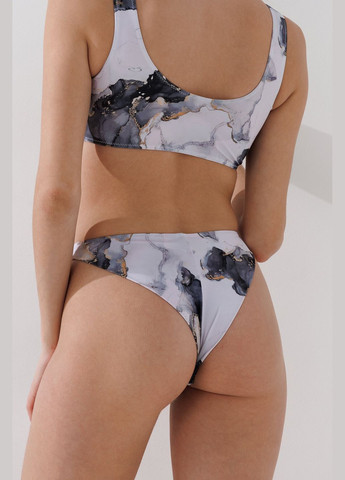 Сірий демісезонний плавки з візерунком жіночі 8462-1-k shop (2000990926371) On me