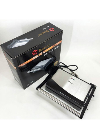 Электрогриль настольный для мяса MS-7708 1000 W, Электрогриль для стейков OJ-934 прижимной гриль Domotec (352770607)