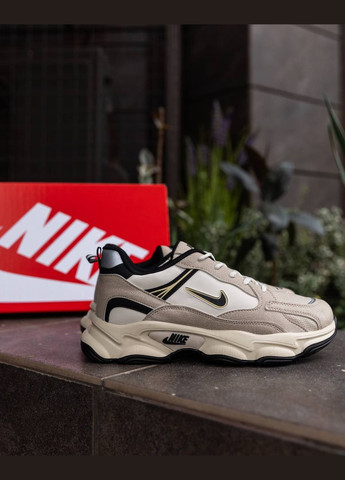 Бежевые демисезонные кроссовки мужские No Brand