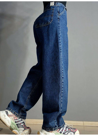 Джинси жіночі 2952-1 банани скейтери косі кишені сині Its Basic - (348133133)