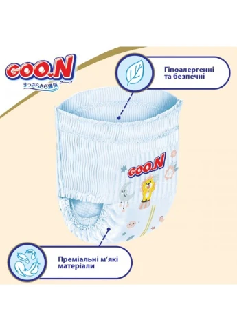 Трусики-підгузки Premium Soft для дітей (M, 7-12 кг, 50 шт) Goo.N (330830536)
