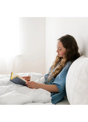 Всесезонна ковдра євророзмір 200*210 см, 400 гр/м2 гіпоалергенна FRIENDLY "FOUR SEASONS" Біла (29710200210) ТЕП (366303372)