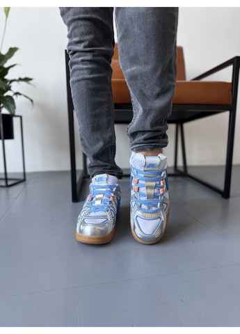 КРОСІВКИ ЖІНОЧІ NIKE AIR RUBBER DUNK OFF-WHITE UNIVERSITY BLUE НАЙК АІР No Brand білі демісезони (367177797)