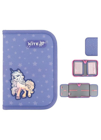 Пенал без наполнения My Little Pony 622 LP, 1 отделение, 2 отворота (LP25-622) Kite (328262018)