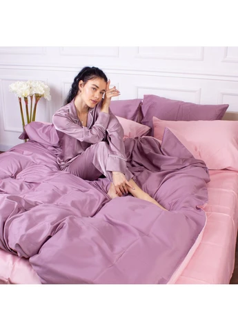Постільна білизна 0199+0231 Violet Двоспальний Mirson (398966175)