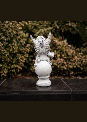 Підсвічник ангел на кулі (свічка з права) світиться 23*11*11 см (СП527-4 св) Гранд Презент (285720628)