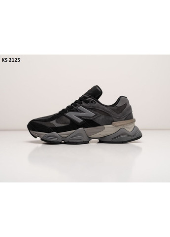 Черные демисезонные кроссовки мужские new balance 9060 black gray нью беланс 9060 No Brand