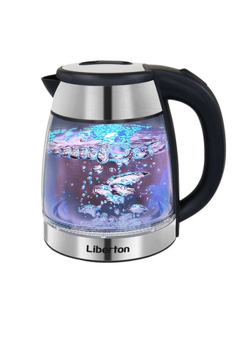 Електрочайник LEK-6833 1.8 л чорний Liberton (369123716)
