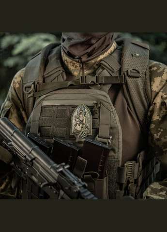 Нашивка Піка Валькірія PVC друк Olive M-TAC (315048068)