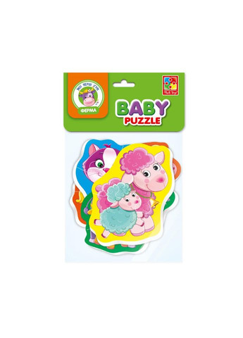 Детские пазлы Baby puzzle "Мама и малыш" Vladi toys VT1106-97 Toysi (372495287)
