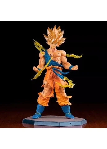 Коллекционная игровая статуэтка Son Goku Super Saiyan anime Dragon Ball экшн - фигурка Сон Гоку аниме Драгон Болл No Brand (393705572)