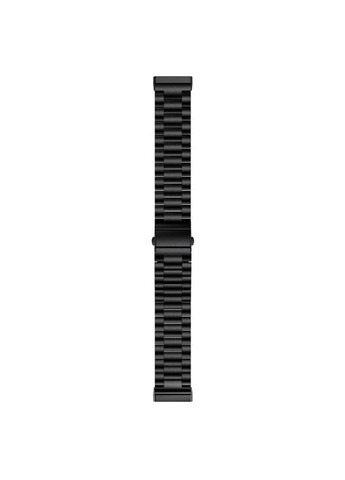Металлический ремешок для часов Fitbit Versa 4 / Fitbit Sense 2 Black Primolux (272615656)