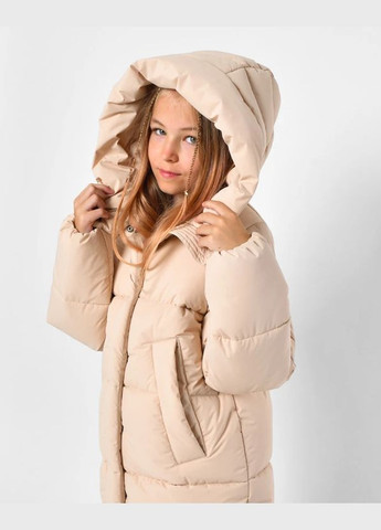 Бежевий зимній Пуховик X-Woyz