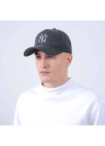 Бейсболка с регулятором мужская трикотаж серая ЛИАМ 921-801 LuckyLOOK 921-801M (362576626)