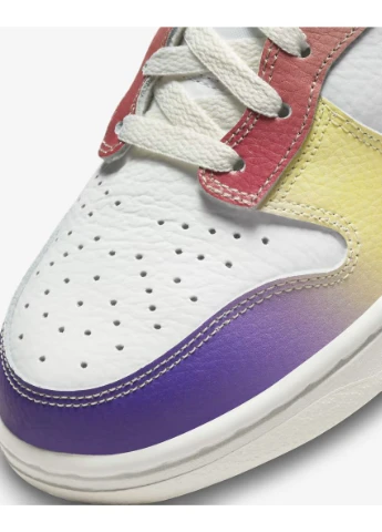 Кросівки Dunk High Multi-color Summit White FD0802-100 Nike комбіновані всесезони (386419030)