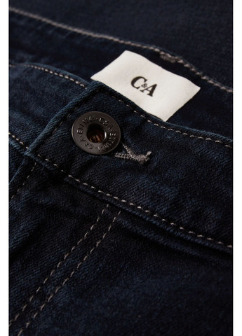 Темно-синие демисезонные прямые джинсы C&A