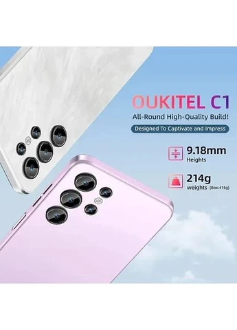 Смартфон C1 4/128Gb White Oukitel (382362014)
