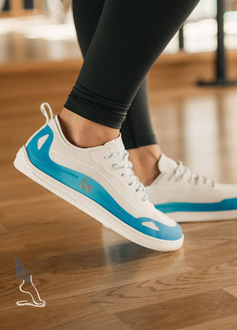 Білі всесезонні босоноге взуття кросівки barefoot be lenka velocity No Brand