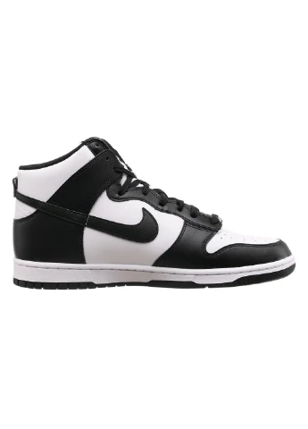 Черные демисезонные кроссовки dunk hi retro Nike