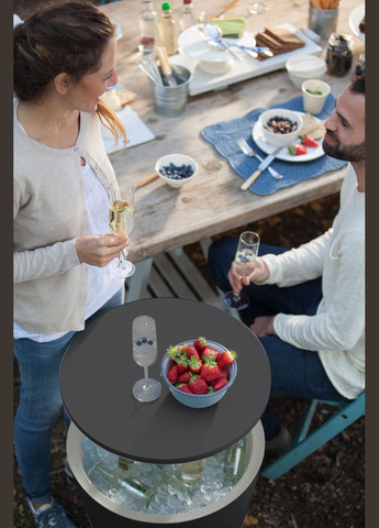 Стол-трансформер Cool Bar, графит Keter (329407688)