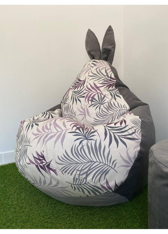 Кресло-мешок Зайка Груша, MEGA XXXL - 160х120 Оксфорд 600D.PU.WR 179 Бордовый SkyPuff (361257973)