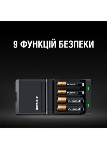 Зарядний пристрій CEF27 + AA NI-MH 1300 mAh 2шт + AAA NI-MH 750 mAh 2шт Duracell (370976702)