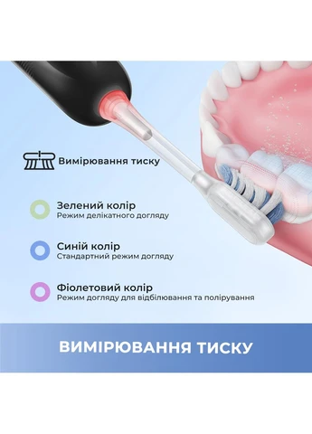 Електрична зубна щітка Fresh Pro Sliver (ATB15A-SIL) Mova 3D Clean Electric (397158430)