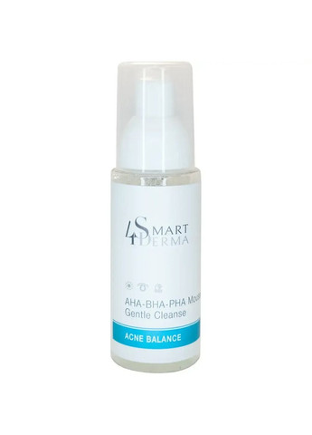 Smart4Derma Набір для жирної та проблемної шкіри Acne Balance з тонером, пудрою, маскою + пінка у подарунок — Крем, Україна (368152345)