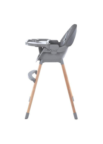 Стільчик для годування LUMI ME 1111 Gray екошкіра No Brand (339780624)