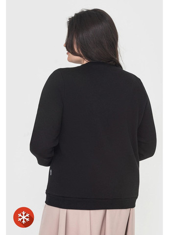 Черный утепленный свитшот todey "ласточки", черный Garne рисунок (368765049)