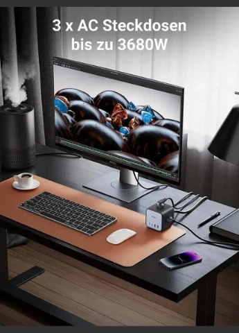 Зарядное устройство для CD268 65W DigiNest Cube (2C2A) (UGR60113) Ugreen (307150629)