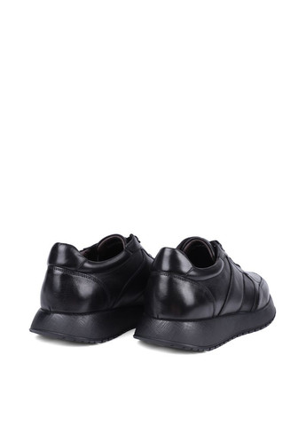 Черные демисезонные мужские кроссовки 0587a1-27-t100/t20 черный кожа MIRATON