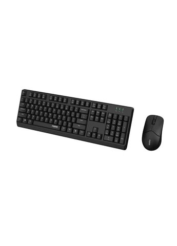 Комплект (клавиатура, мышь) беспроводной X1500 Wireless Black Rapoo (336951685)