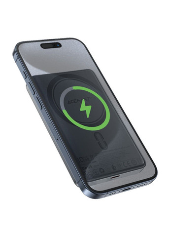 Портативний ЗП Power Bank M12 PD20W з БЗП 10000 mAh Acefast (315498719)