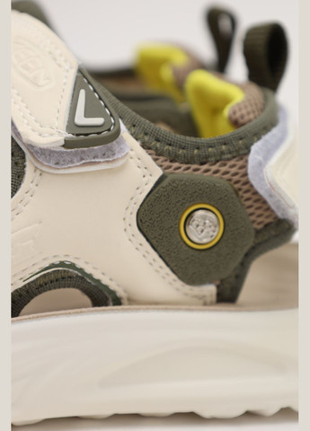 Молочные босоножки на плоской подошве для мальчика цвет молочный цб-00266037 Yuki