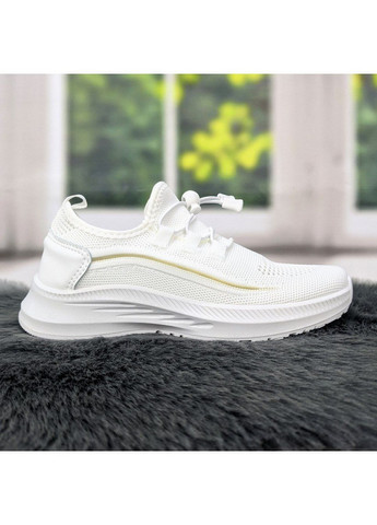 Білі літні жіночі текстильні кросівки Dago