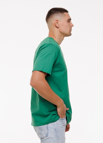 Зелена чоловіча футболка "crazy speed" m зелений (1218038602421) Наталюкс 12-1803