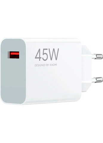 МЗП блочок 45W USB-A Turbo (BHR07SLEU) white UA Xiaomi (360397503)