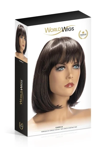 Перука World Wigs CAMILA MID-LENGTH CHESTNUT No Brand (303902448)