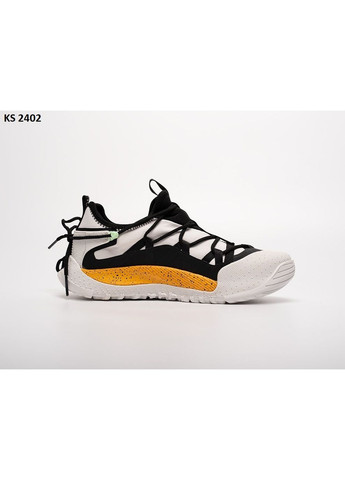 Белые демисезонные кроссовки мужские nike acg art terra antarktik low white yellow найк асж No Brand