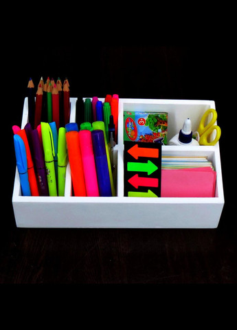 Настольный органайзер из дерева Фримен зефир (КНЦ-004120) No Brand (328228438)