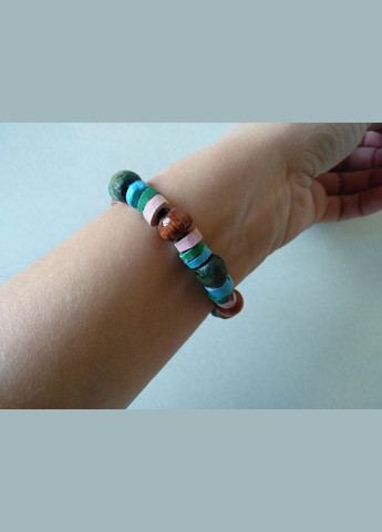 Керамический браслет ручной работы на резинке №7 Коти&Ангели (302450846)