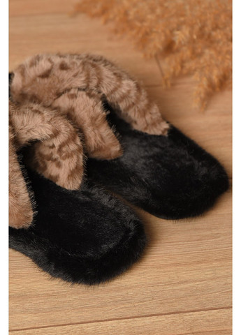 Капці домашні жіночі хутряні світло-коричневого кольору Let's Shop (367582445)