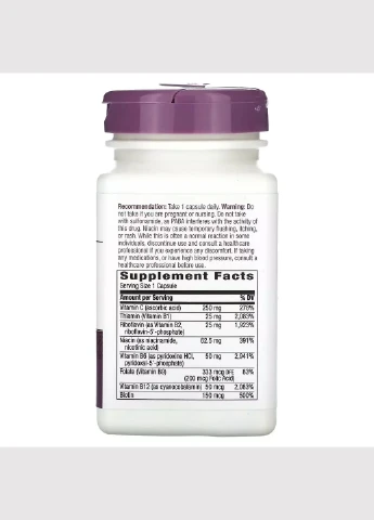 Стрес формула В-Комплекс, преміум-суміш, B-Stress Formula,, 100 вегетаріанських капсул Nature's Way (292007614)