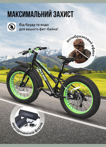 Крылья для велосипеда передние и задние комплект 20-26" велосипедные крылья универсальные вело крылья Черные 73551 OnePro (323213604)