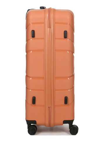 Валіза велика L поліпропілен оранж 74х49х29см/95л/3.9кг/ 288 WORLDLINE (324802414)