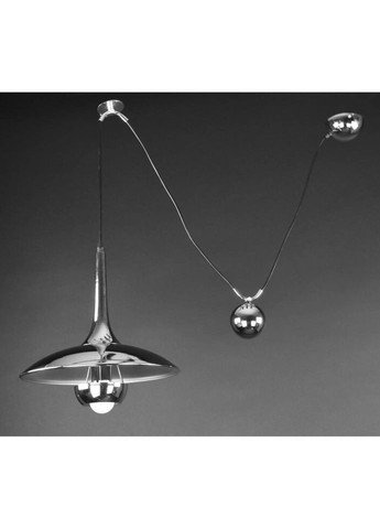 Люстра підвісна на 1 лампочку 27165 Хром 40-150х30х30 см. Sunnysky (335975749)